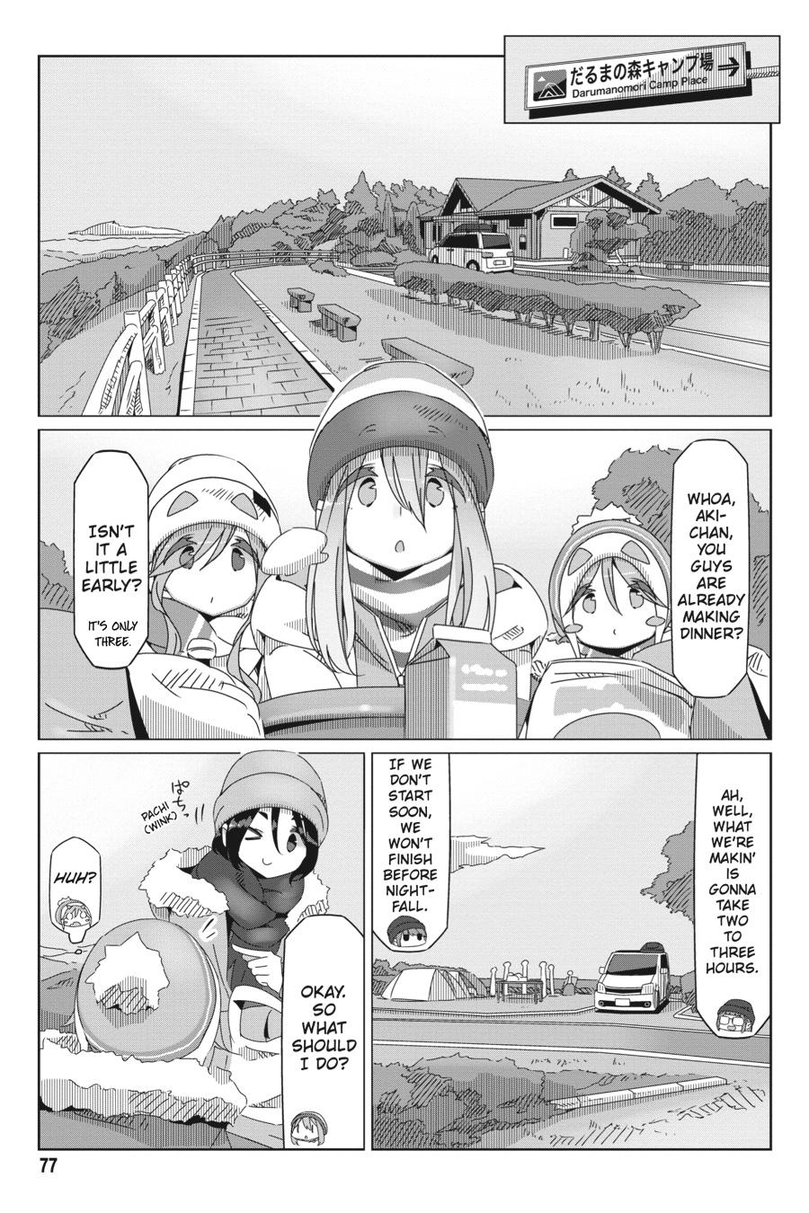 Yurucamp Chapter 49 - Page 22