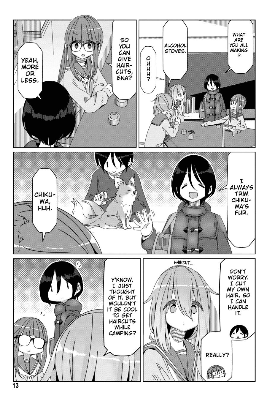 Yurucamp Chapter 53 - Page 14