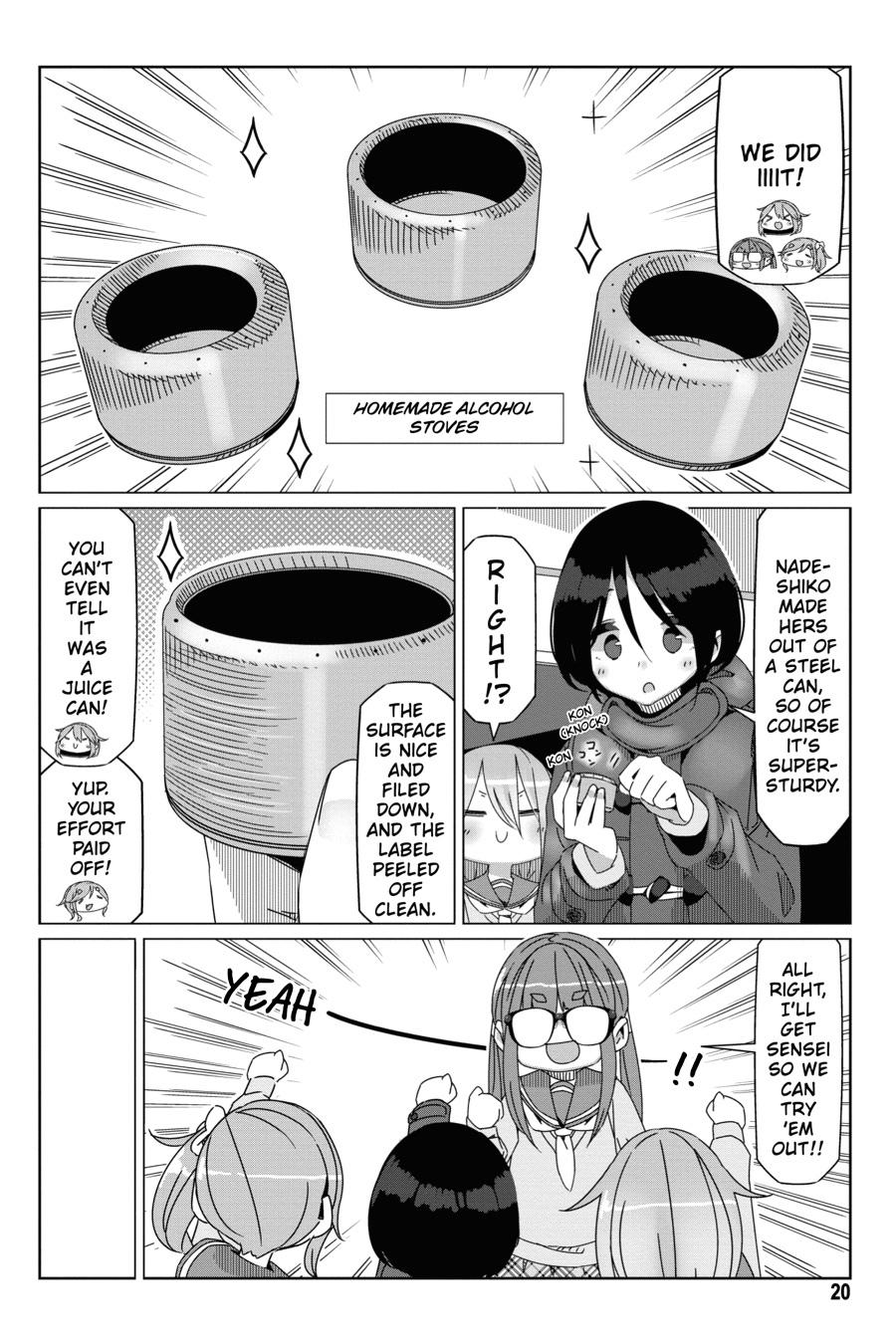 Yurucamp Chapter 53 - Page 21