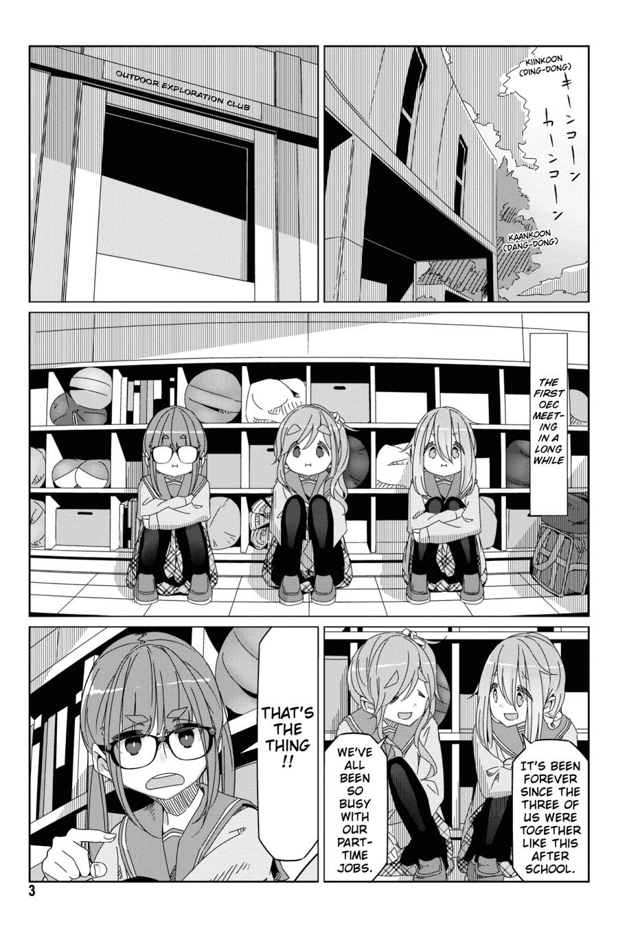 Yurucamp Chapter 53 - Page 4