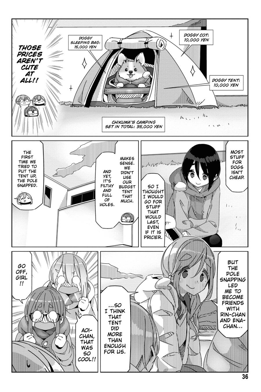 Yurucamp Chapter 54 - Page 8