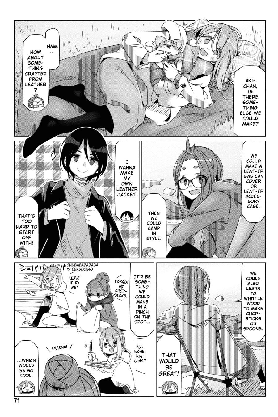 Yurucamp Chapter 55 - Page 17