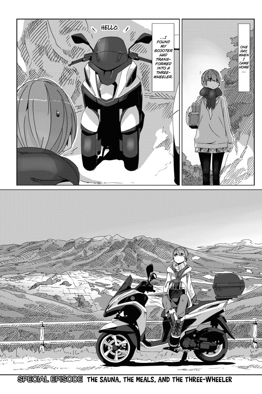 Yurucamp Chapter 57.5 - Page 1
