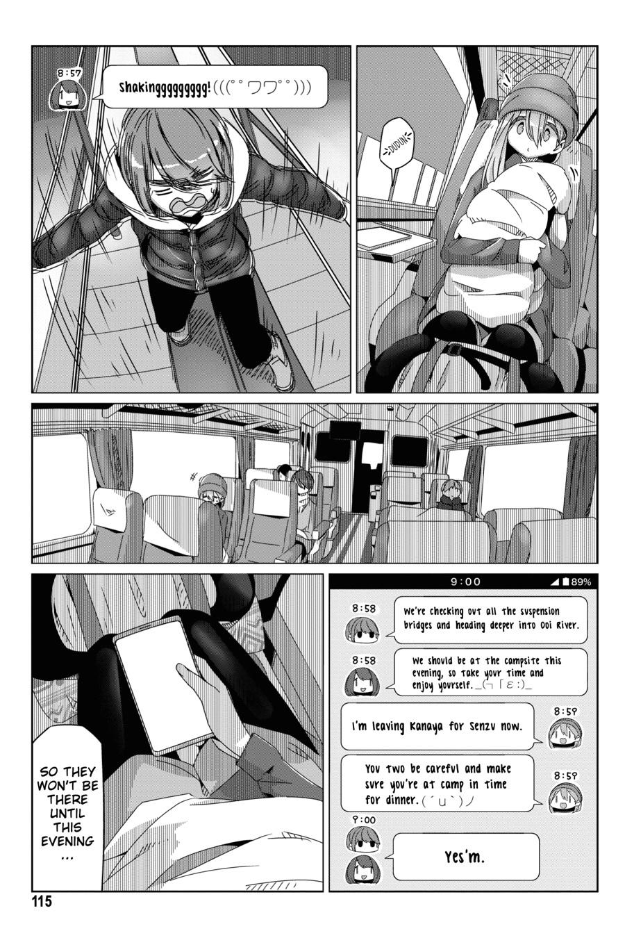 Yurucamp Chapter 57 - Page 9