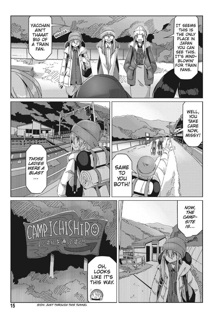 Yurucamp Chapter 58 - Page 16