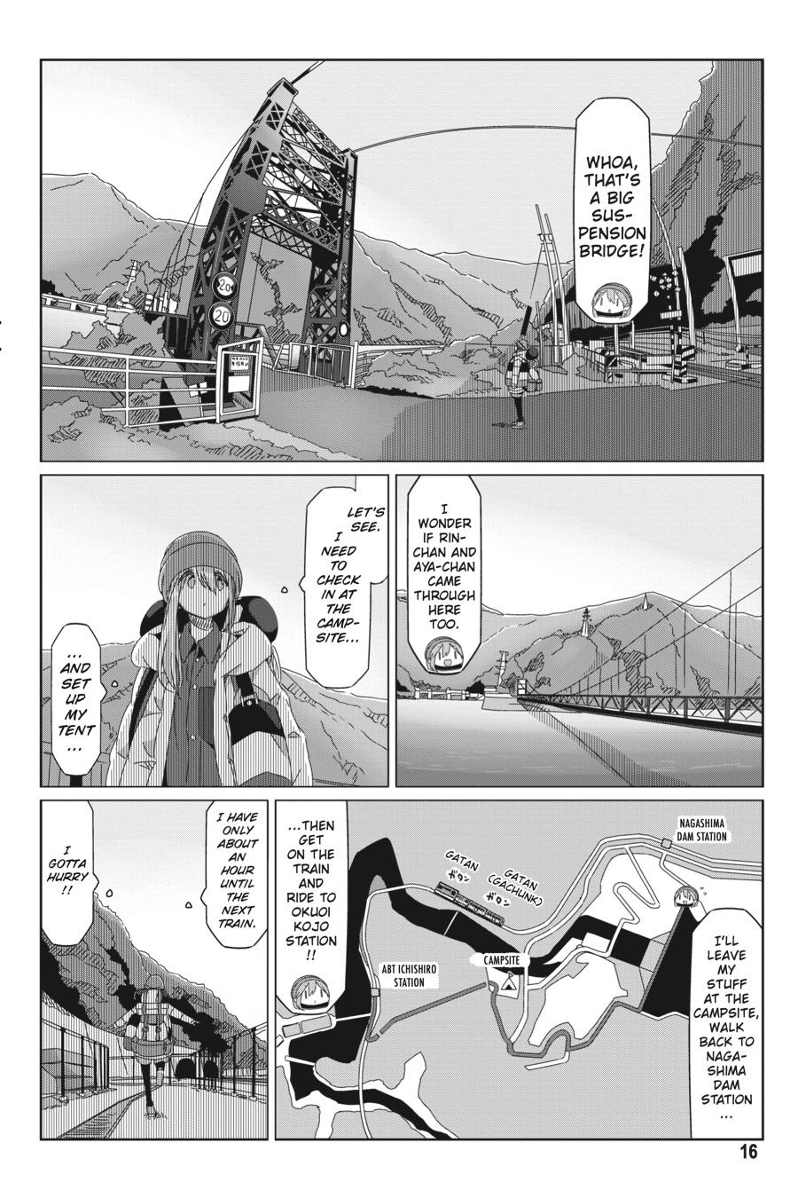 Yurucamp Chapter 58 - Page 17