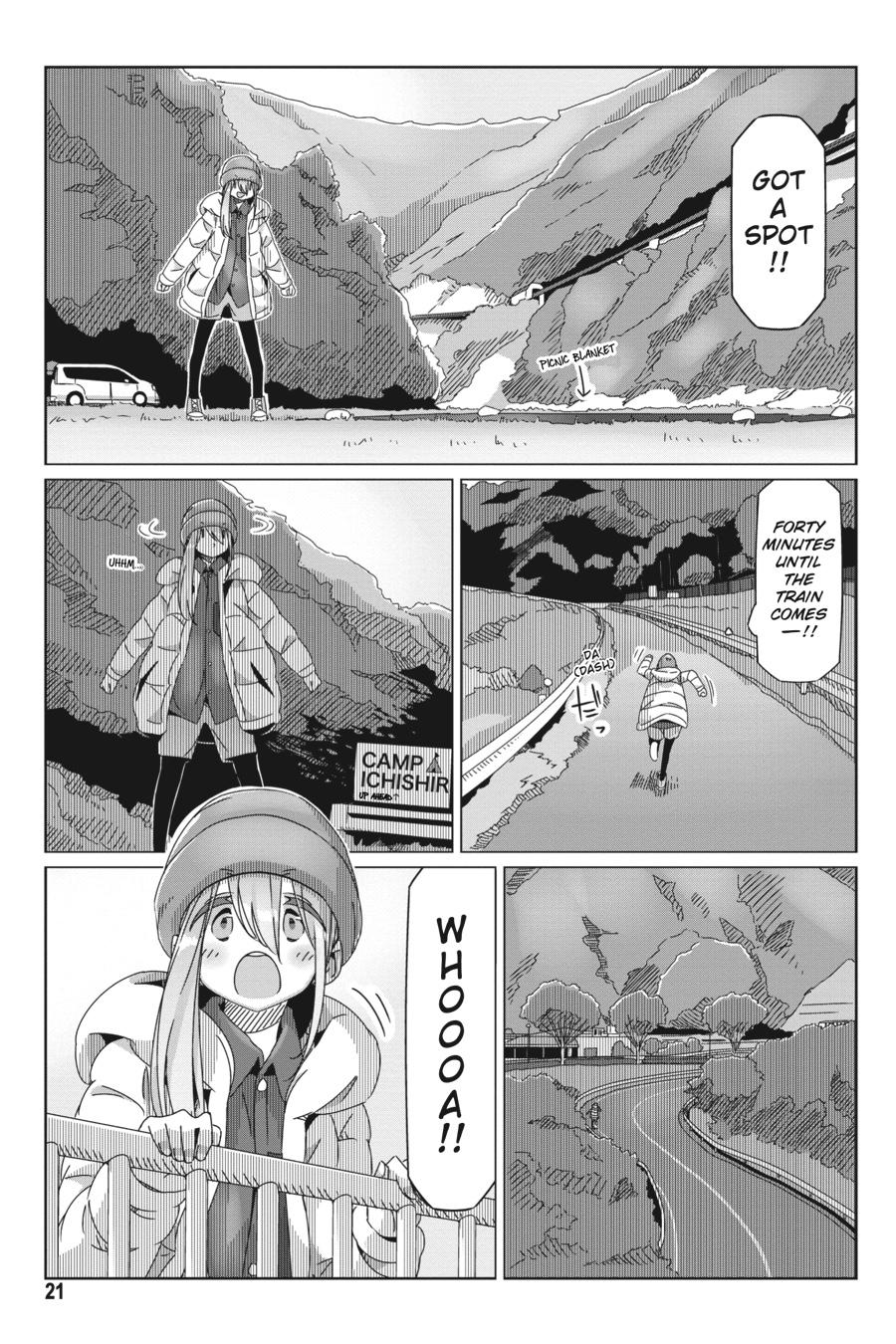 Yurucamp Chapter 58 - Page 22