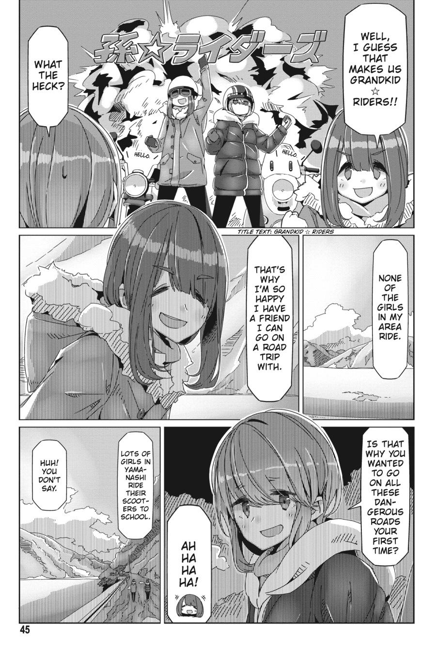 Yurucamp Chapter 59 - Page 17