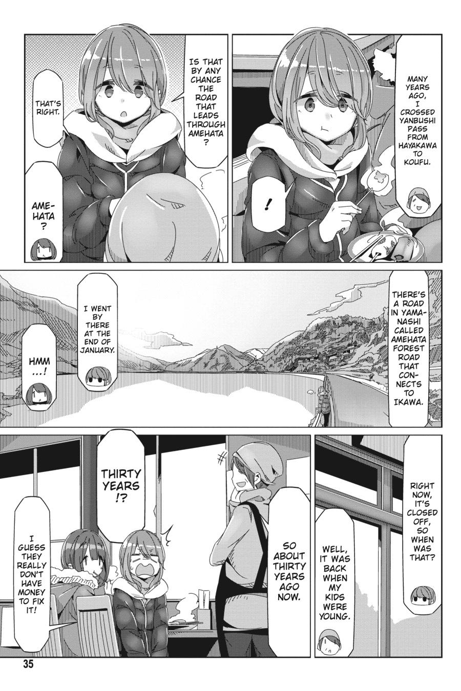 Yurucamp Chapter 59 - Page 7
