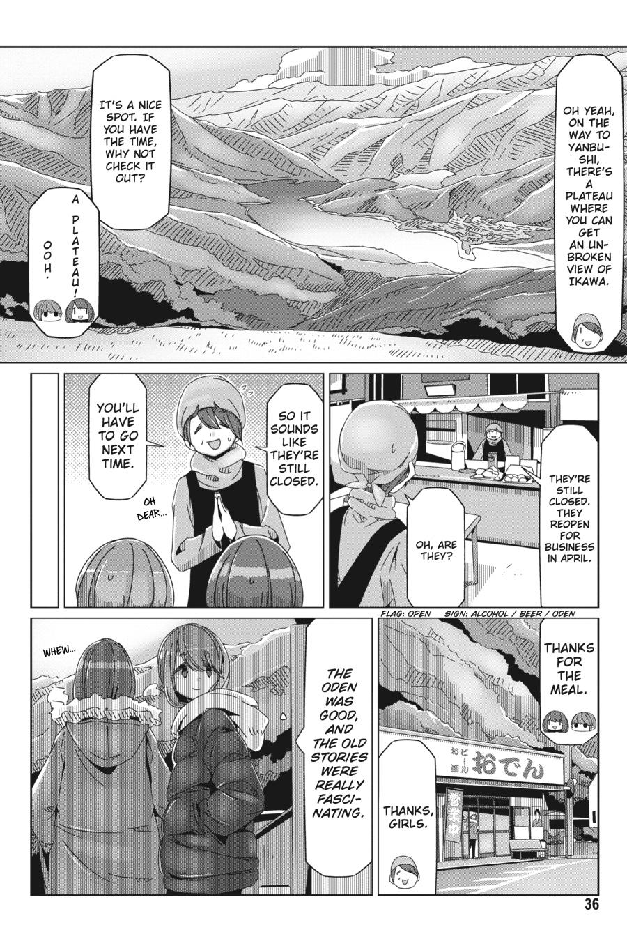 Yurucamp Chapter 59 - Page 8