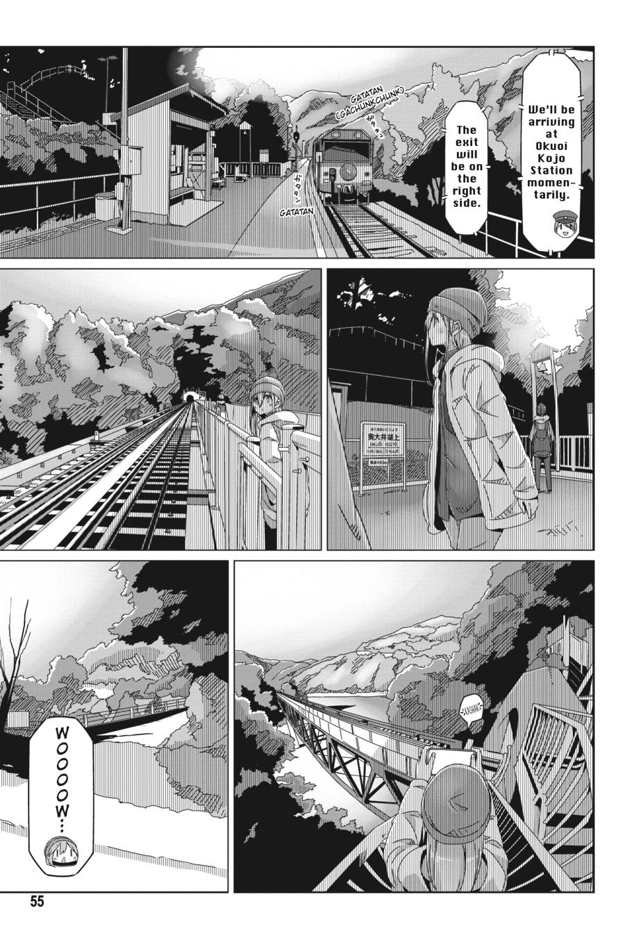 Yurucamp Chapter 60 - Page 1