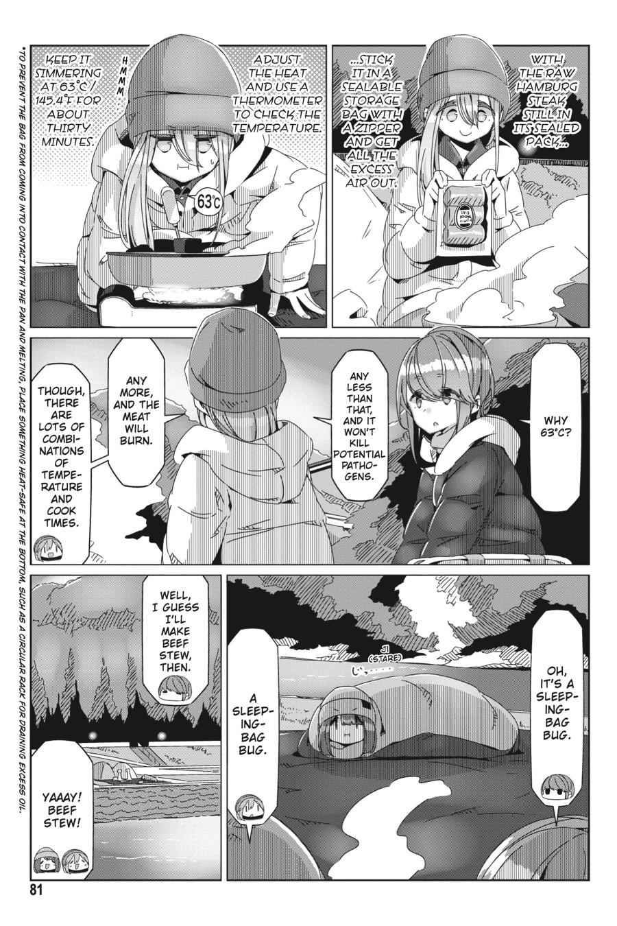 Yurucamp Chapter 61 - Page 1