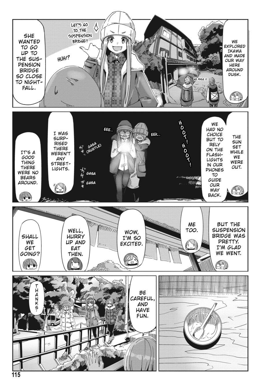 Yurucamp Chapter 62 - Page 9