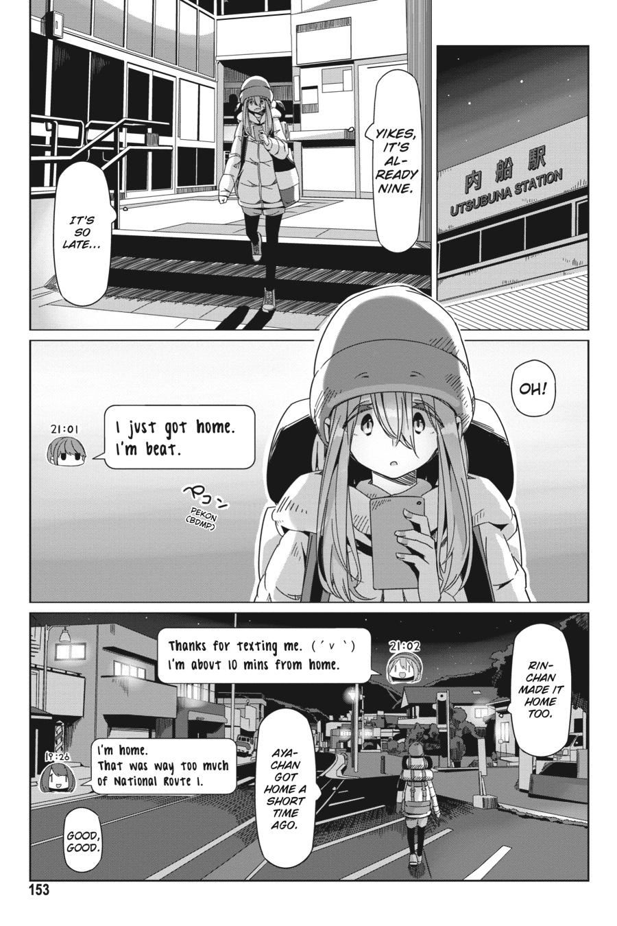 Yurucamp Chapter 63 - Page 21