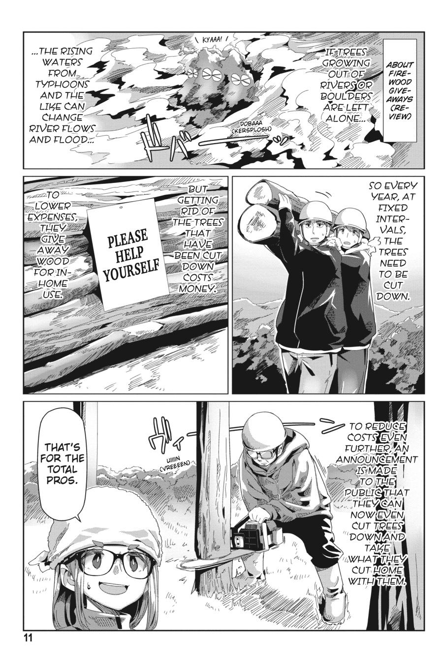 Yurucamp Chapter 64 - Page 12