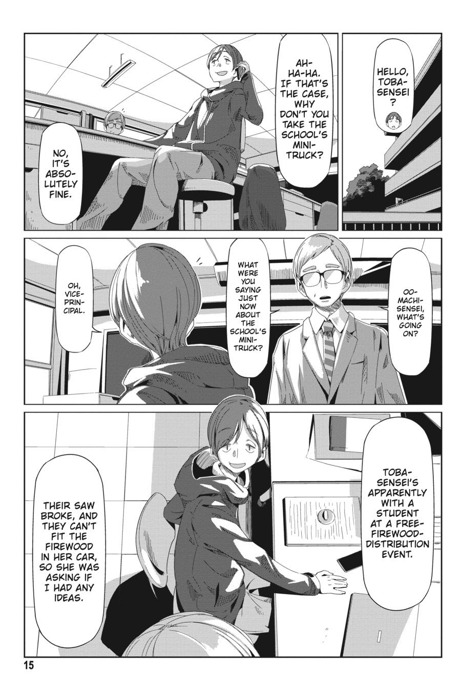 Yurucamp Chapter 64 - Page 16