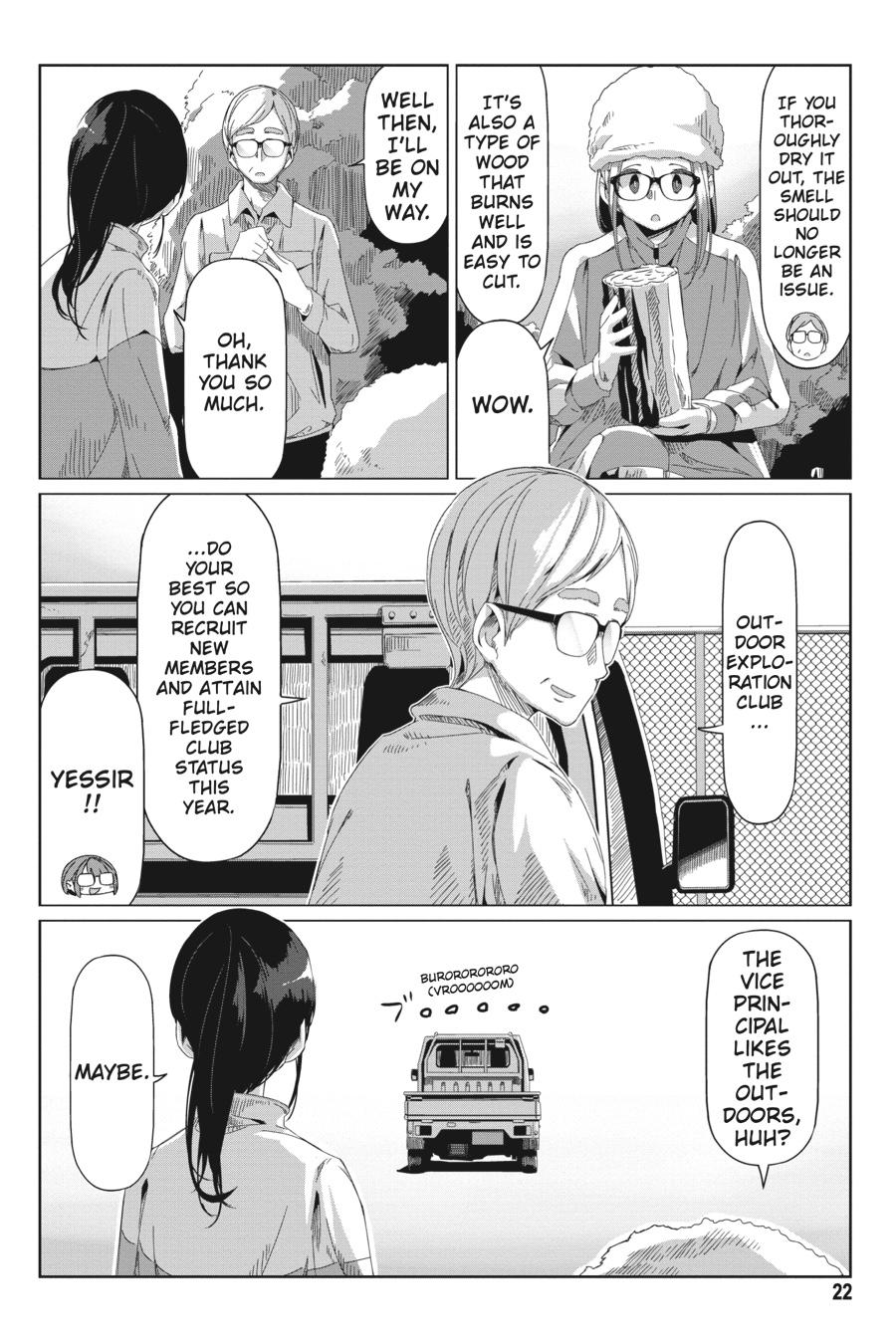 Yurucamp Chapter 64 - Page 23