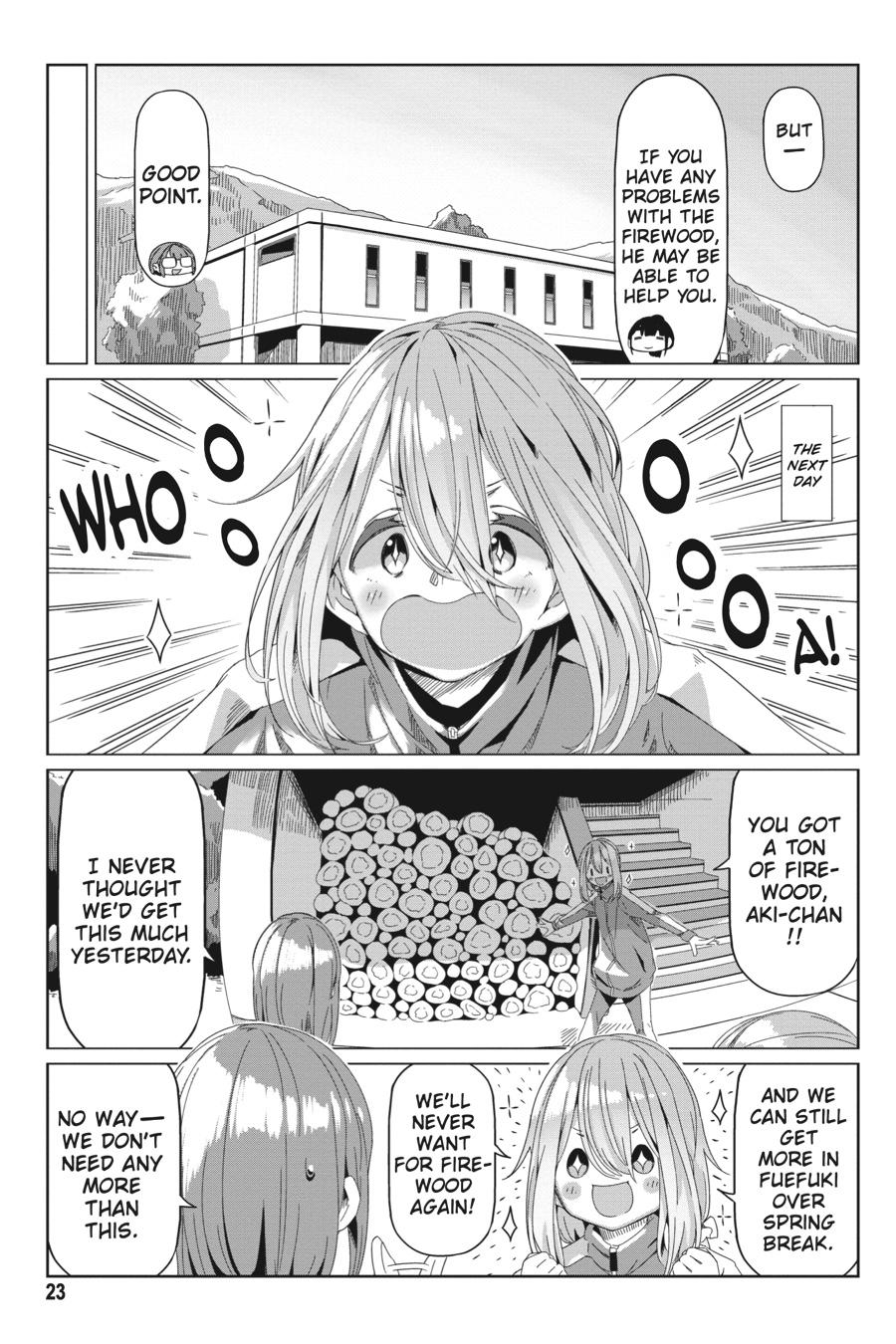 Yurucamp Chapter 64 - Page 24