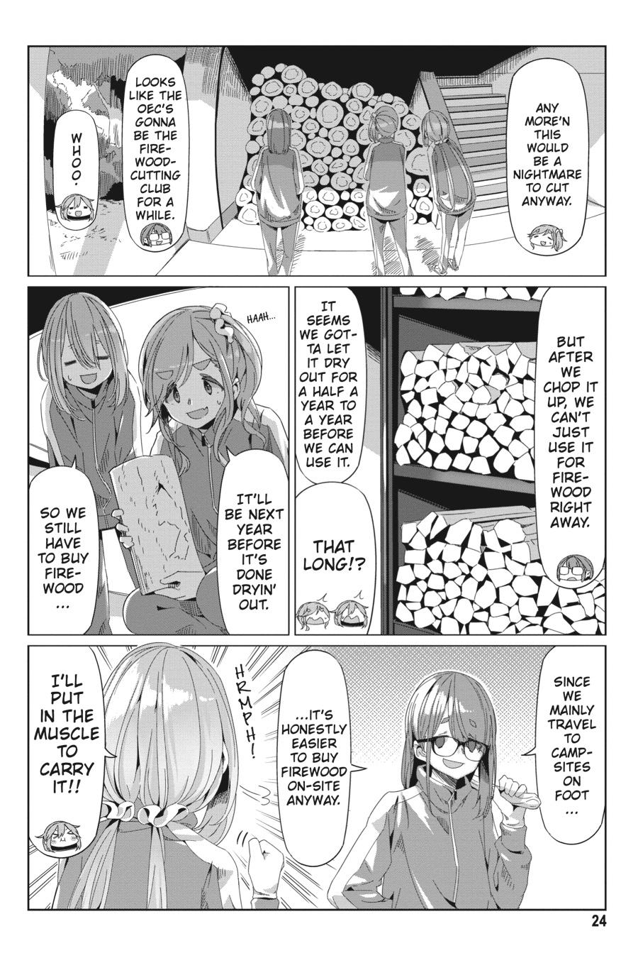 Yurucamp Chapter 64 - Page 25