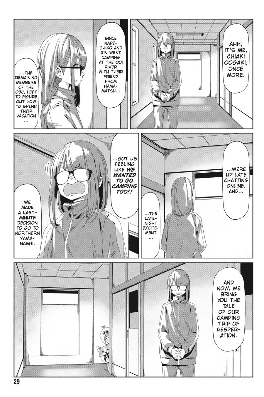 Yurucamp Chapter 65 - Page 1