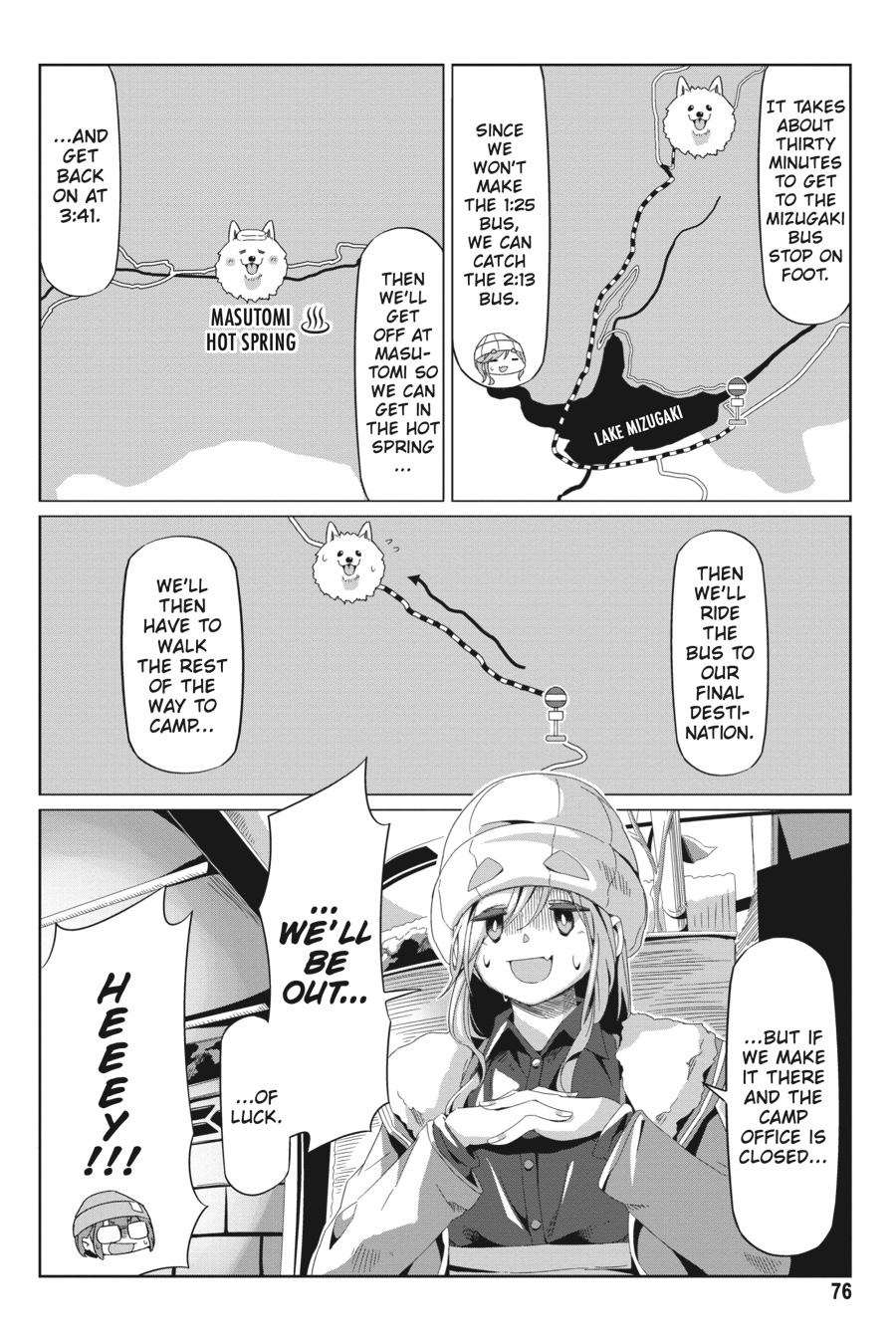 Yurucamp Chapter 66 - Page 22