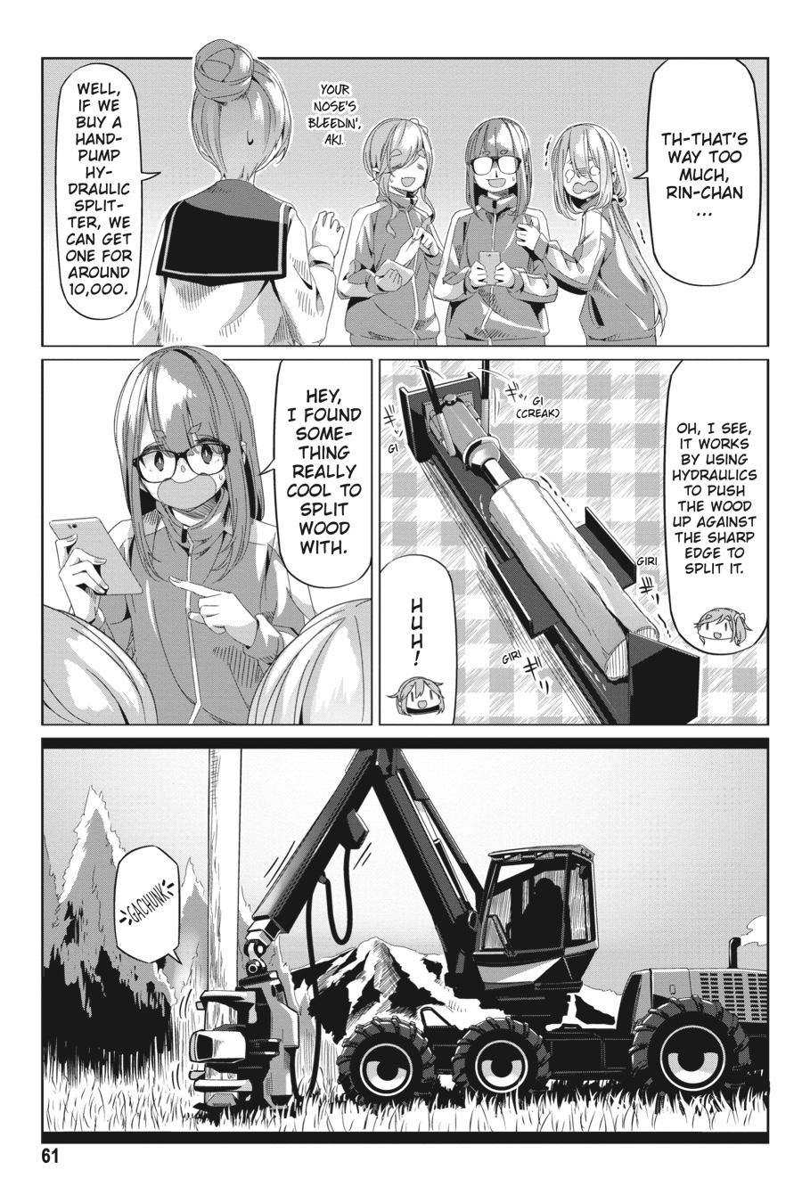 Yurucamp Chapter 66 - Page 7