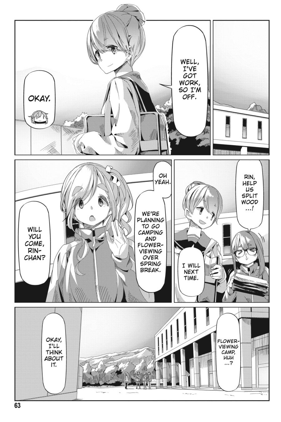 Yurucamp Chapter 66 - Page 9
