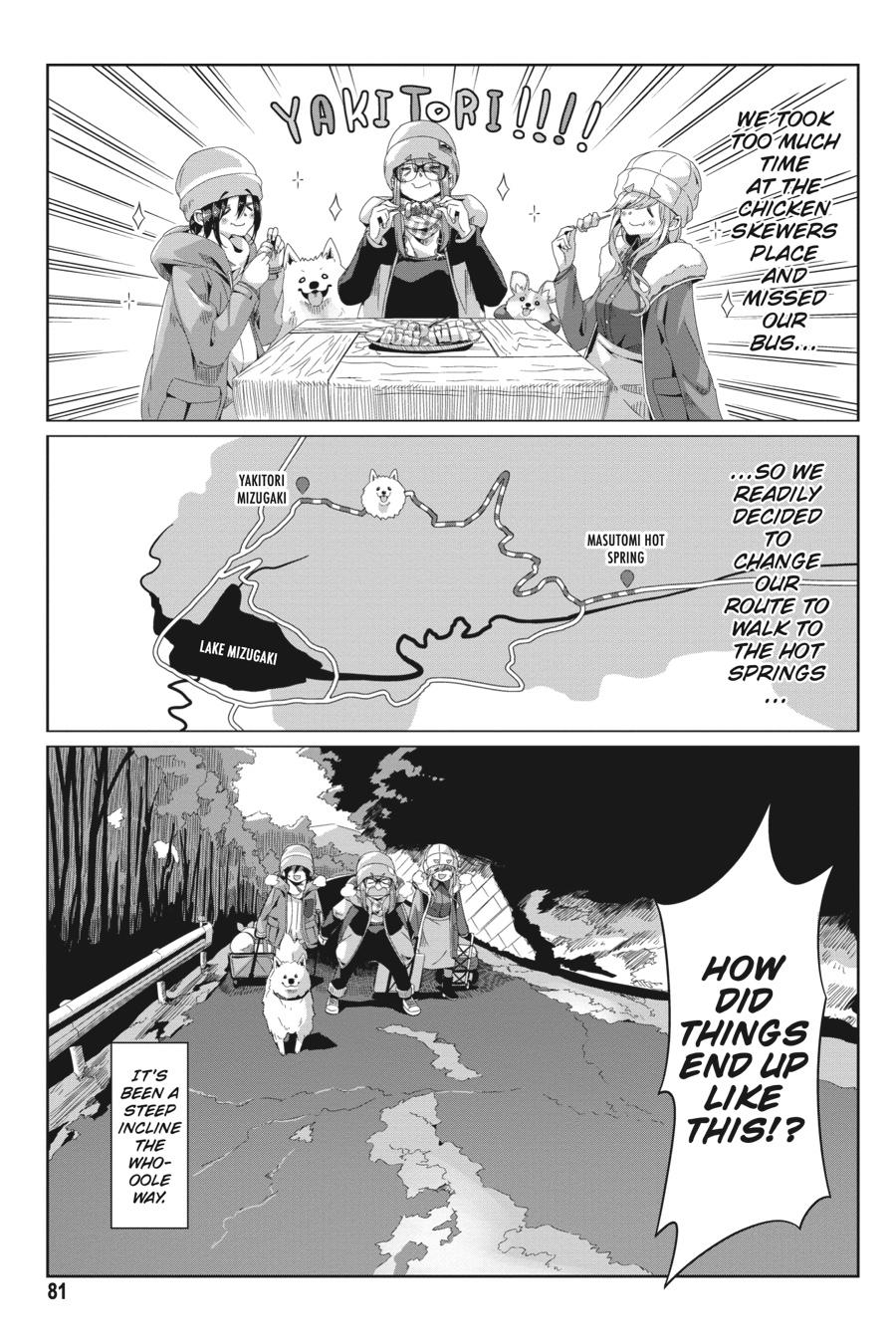 Yurucamp Chapter 67 - Page 1