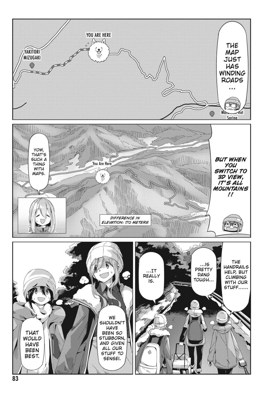 Yurucamp Chapter 67 - Page 3