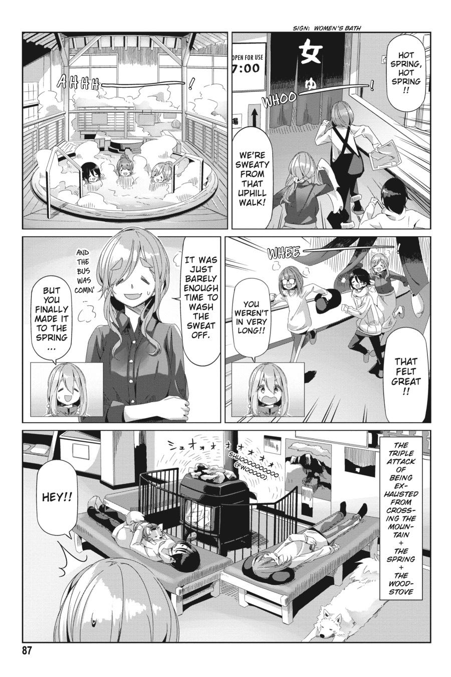 Yurucamp Chapter 67 - Page 7