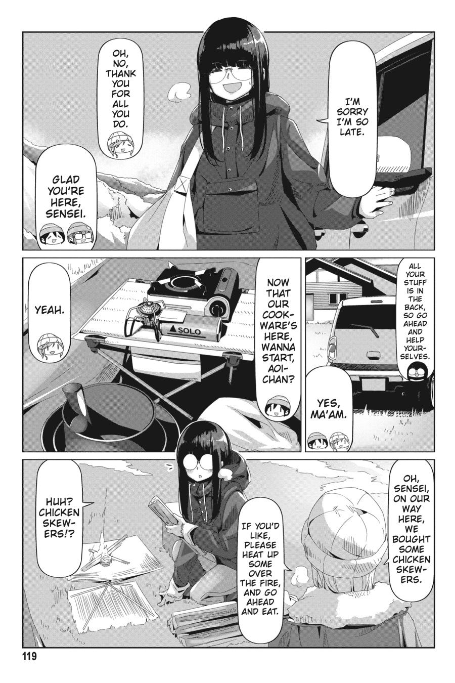 Yurucamp Chapter 68 - Page 13