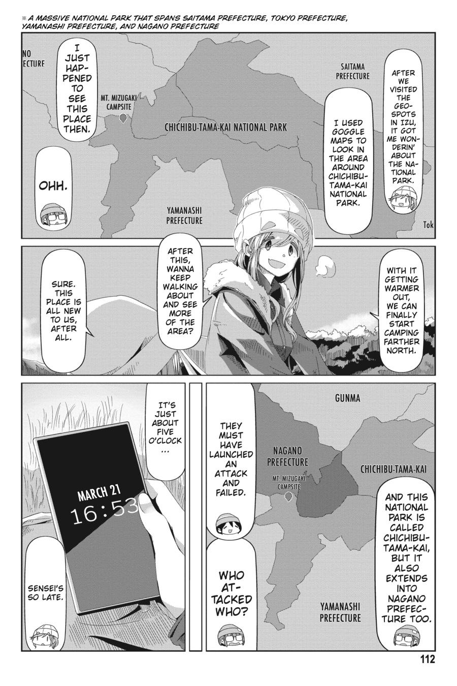 Yurucamp Chapter 68 - Page 6