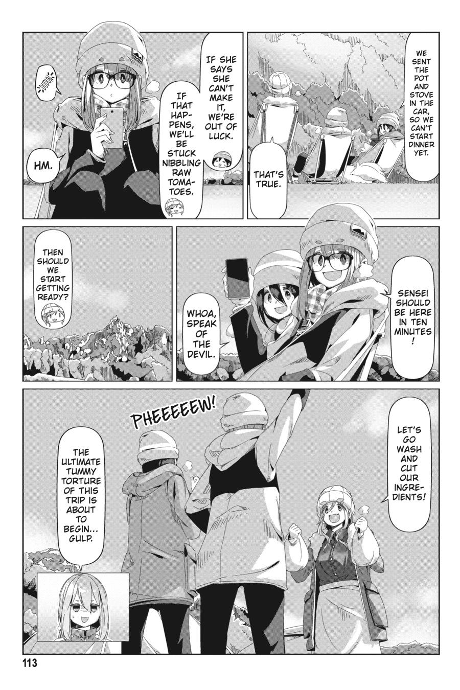 Yurucamp Chapter 68 - Page 7