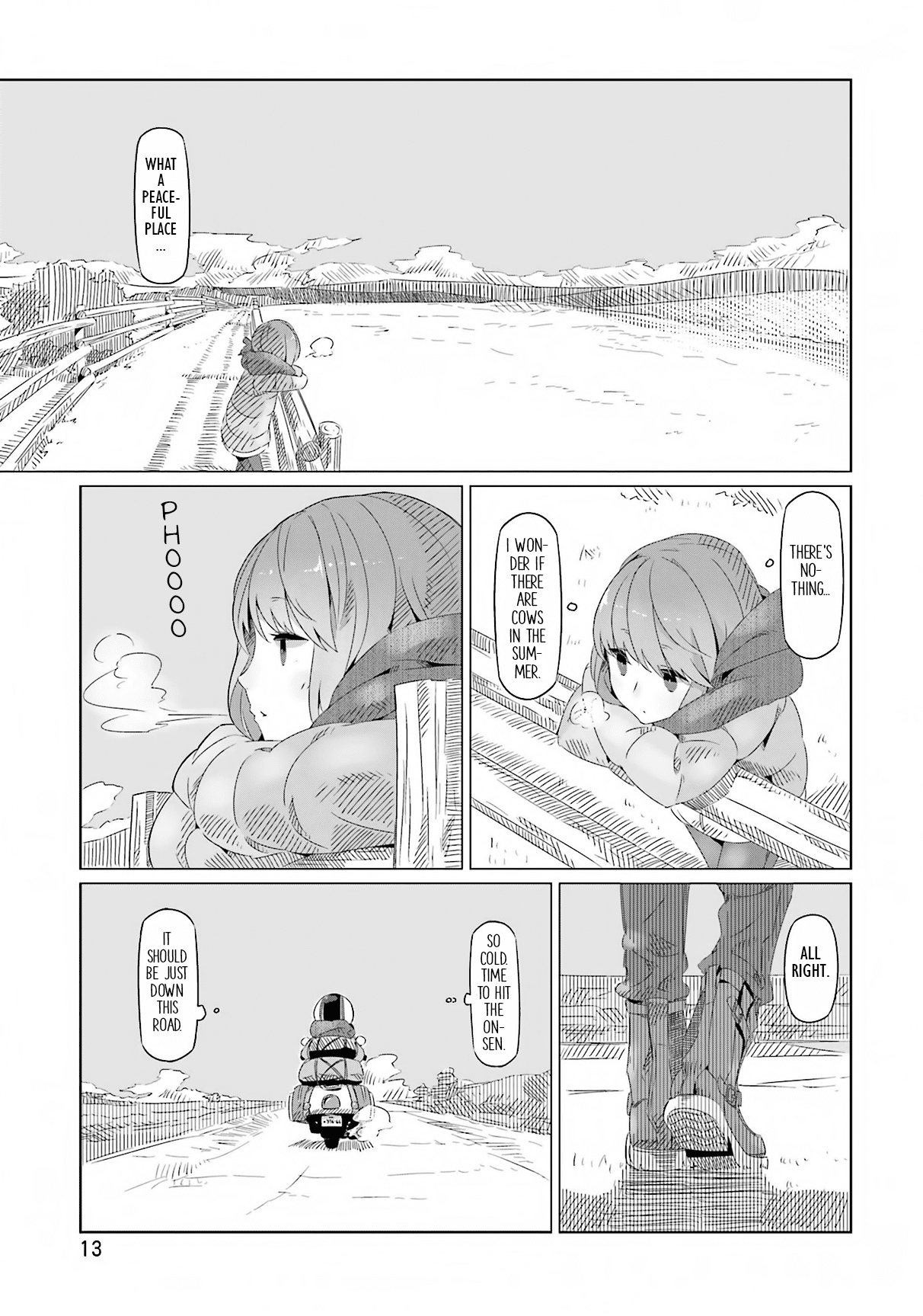 Yurucamp Chapter 7 - Page 14