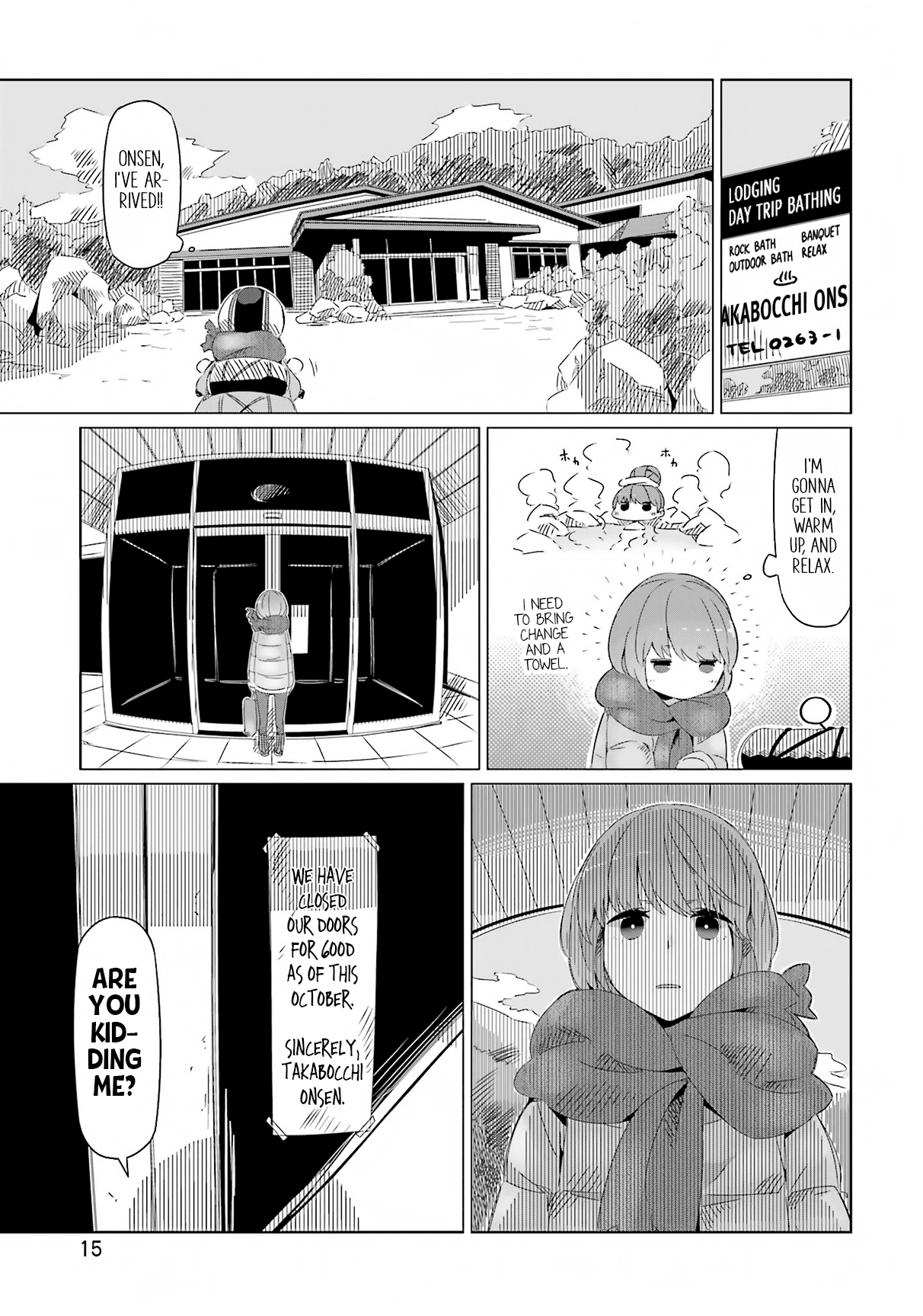 Yurucamp Chapter 7 - Page 16