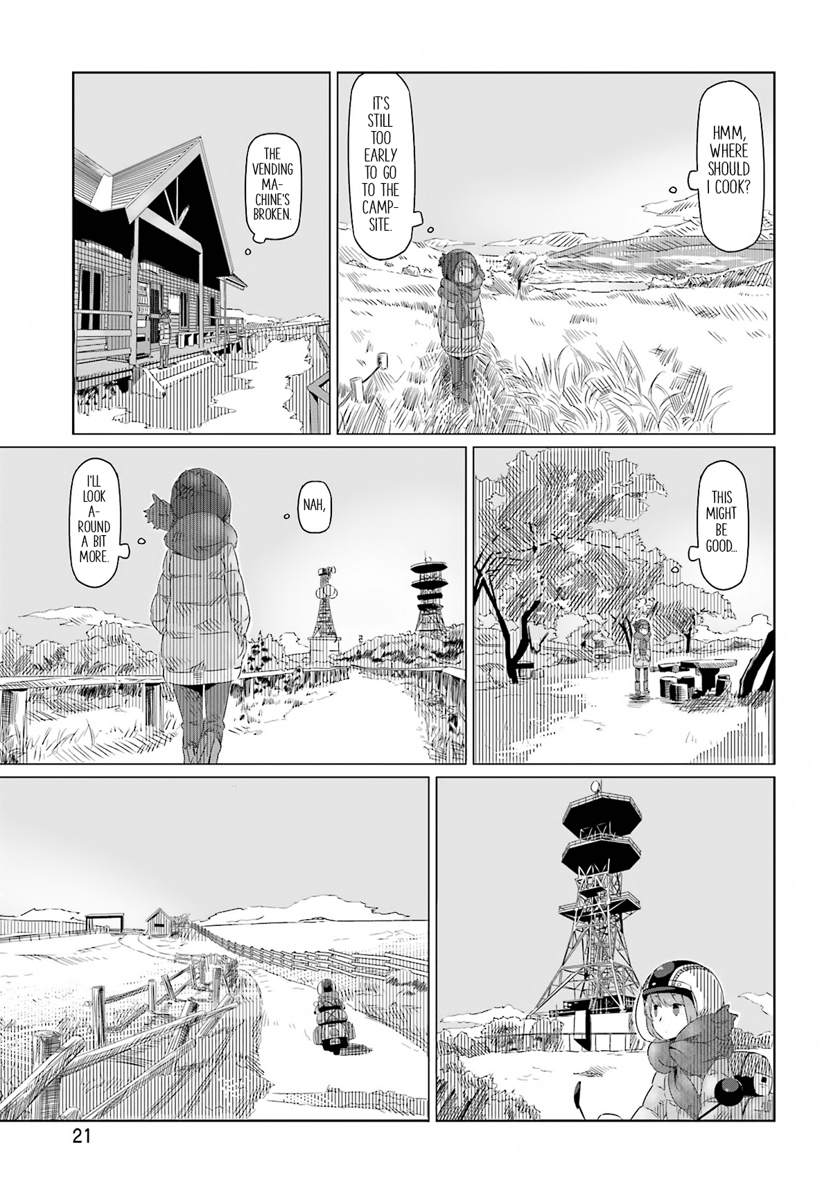Yurucamp Chapter 7 - Page 21