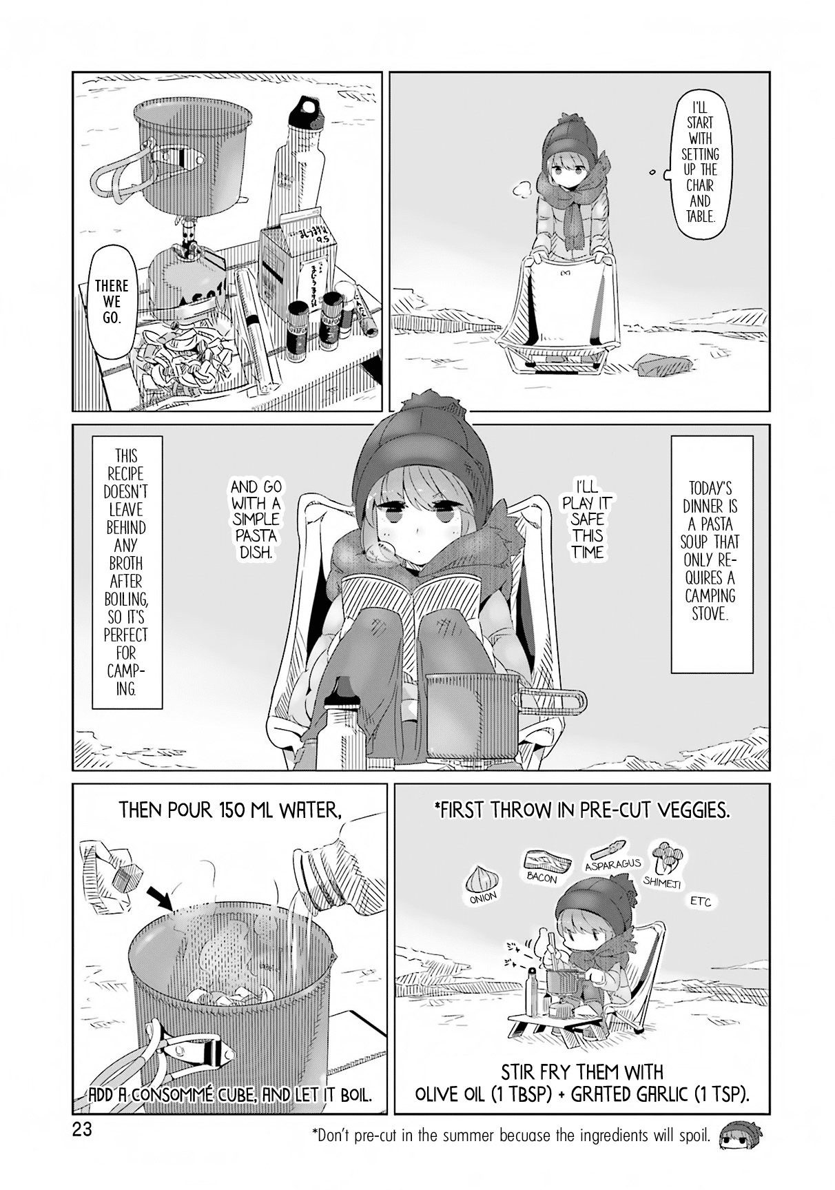 Yurucamp Chapter 7 - Page 23