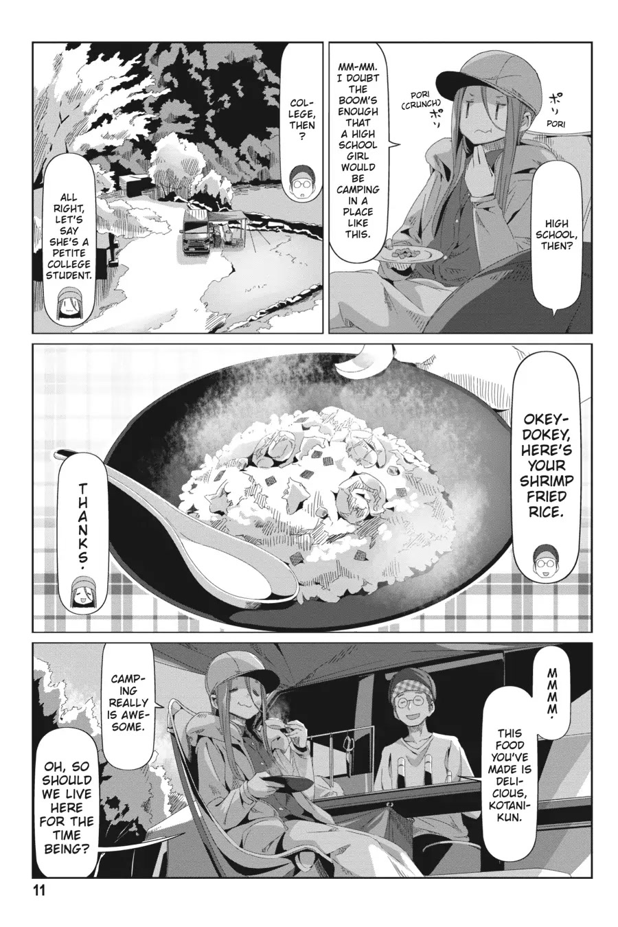 Yurucamp Chapter 70 - Page 12