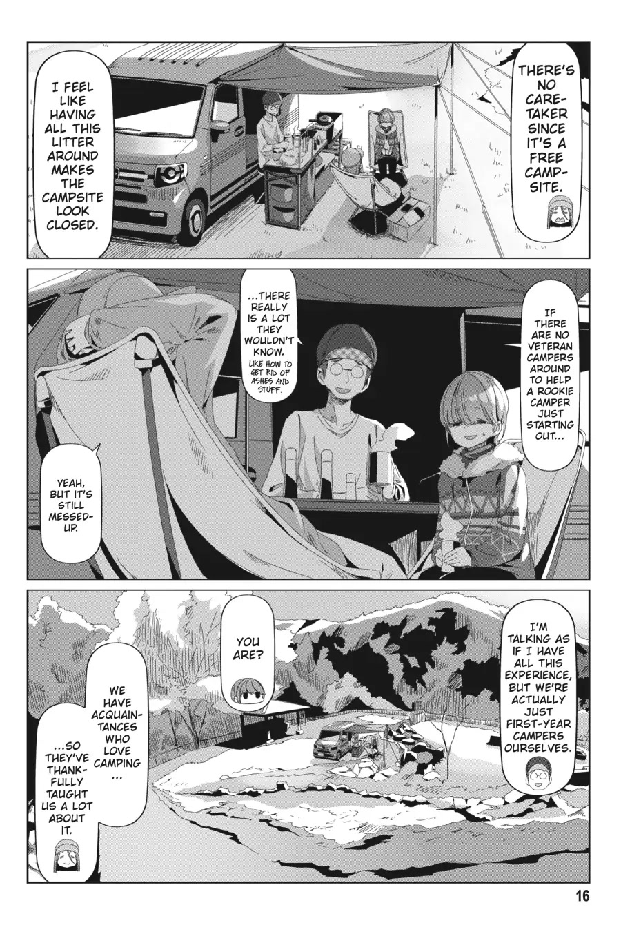Yurucamp Chapter 70 - Page 17