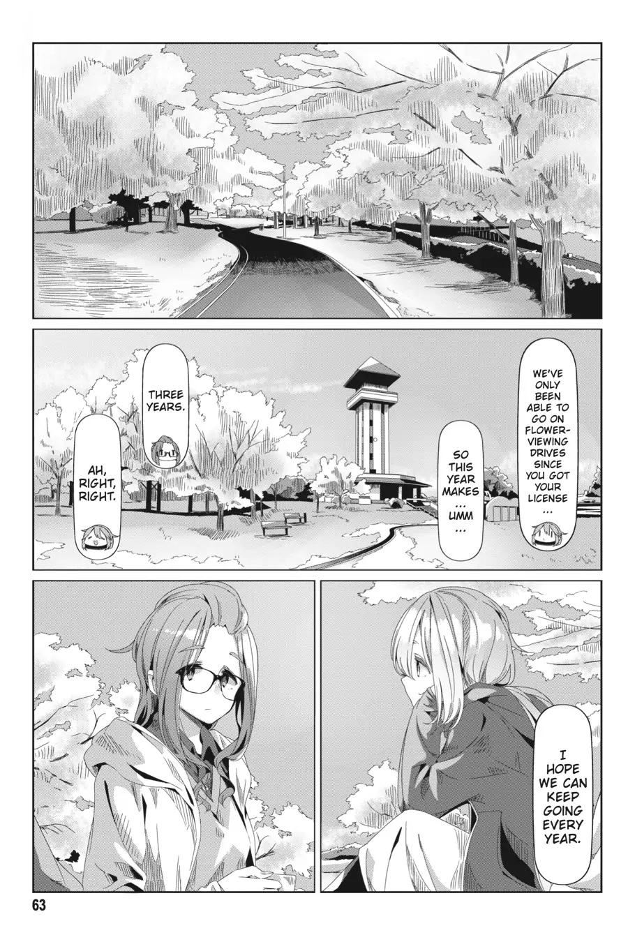 Yurucamp Chapter 72 - Page 9