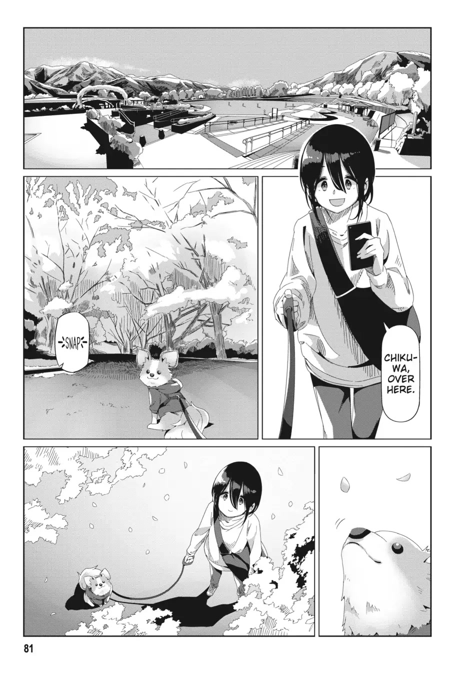 Yurucamp Chapter 73 - Page 1
