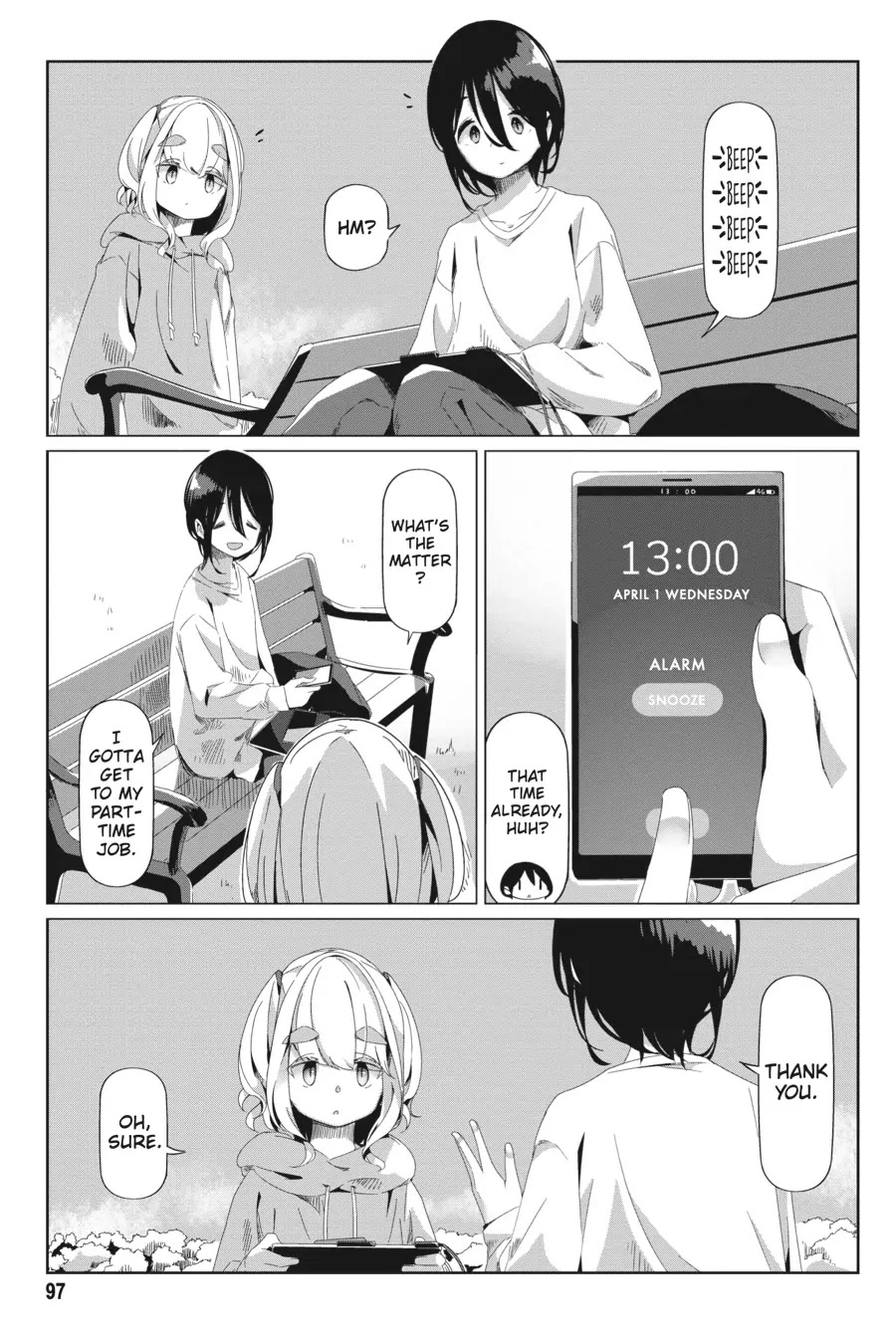 Yurucamp Chapter 73 - Page 17