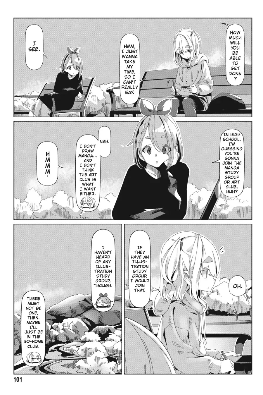 Yurucamp Chapter 73 - Page 21