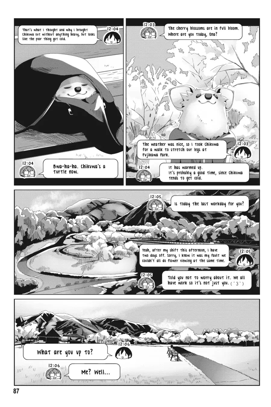 Yurucamp Chapter 73 - Page 7