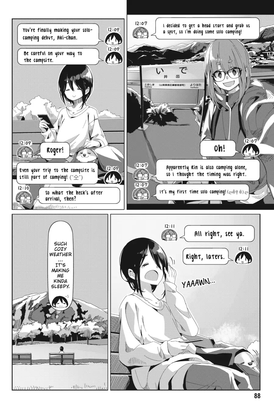 Yurucamp Chapter 73 - Page 8