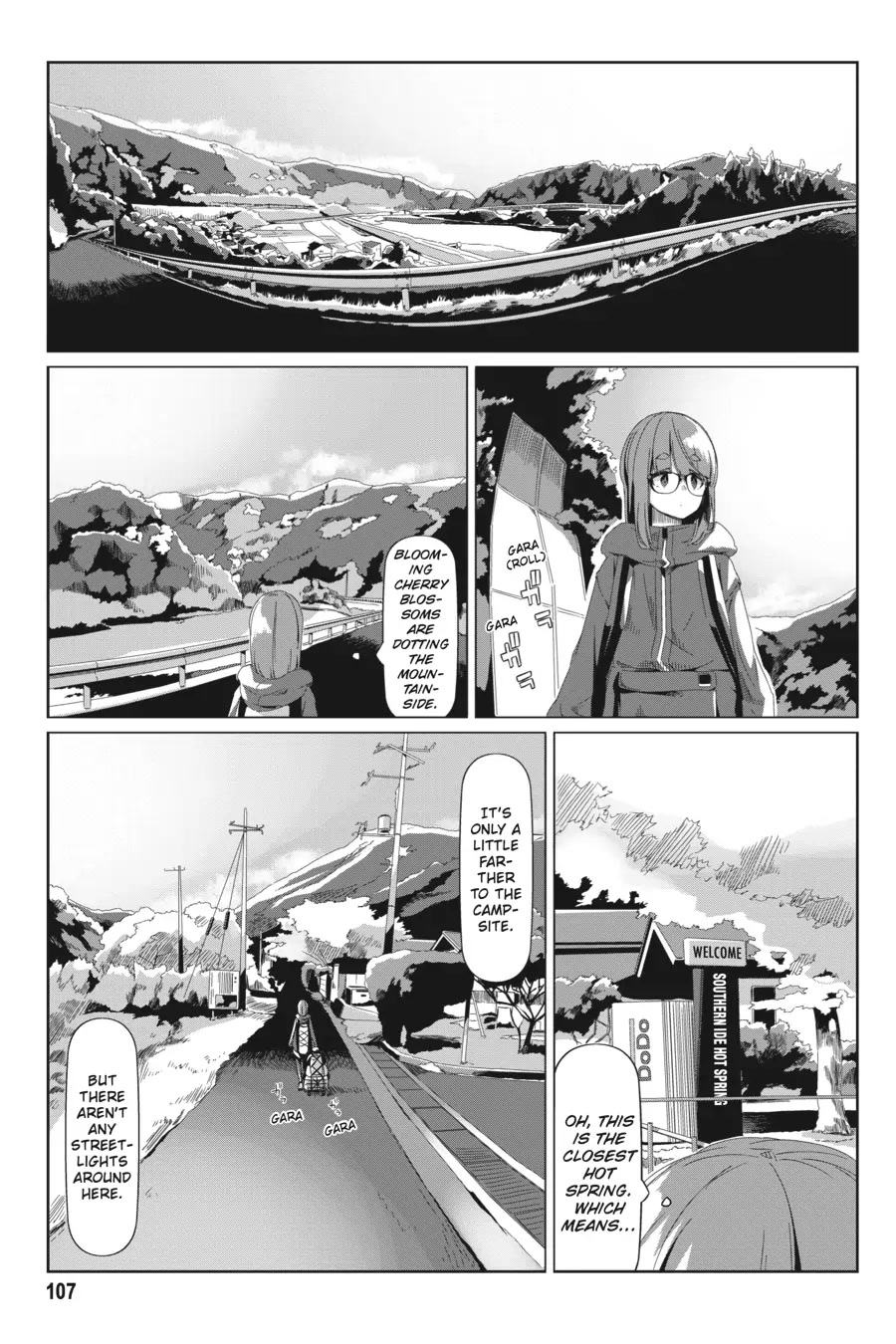 Yurucamp Chapter 74 - Page 1