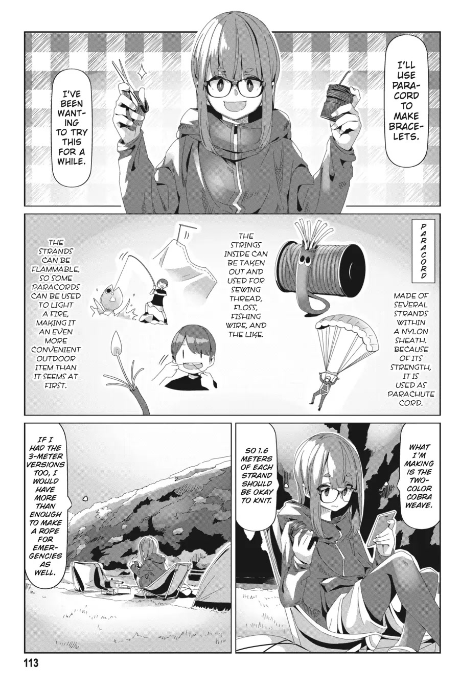 Yurucamp Chapter 74 - Page 7