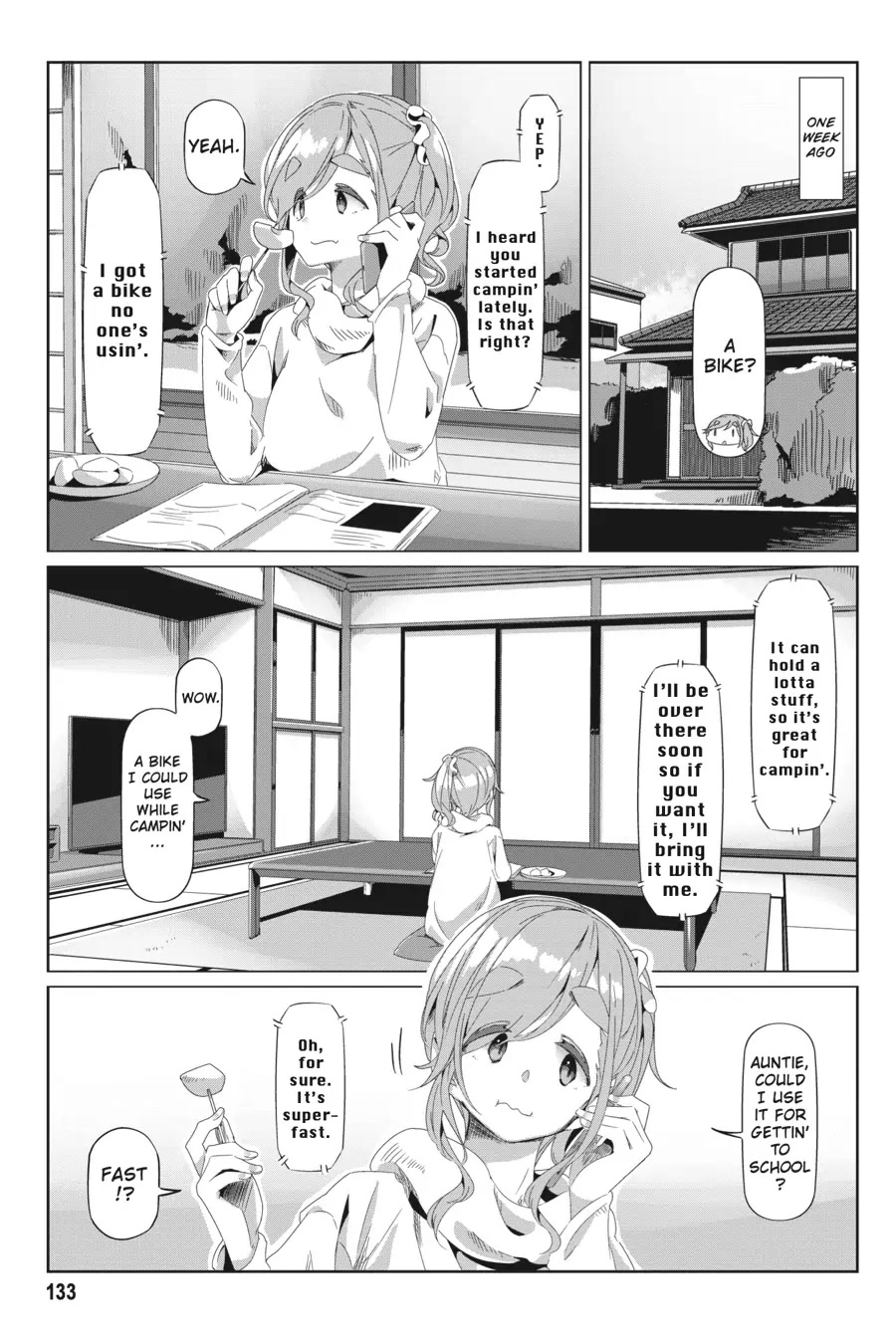 Yurucamp Chapter 75 - Page 1