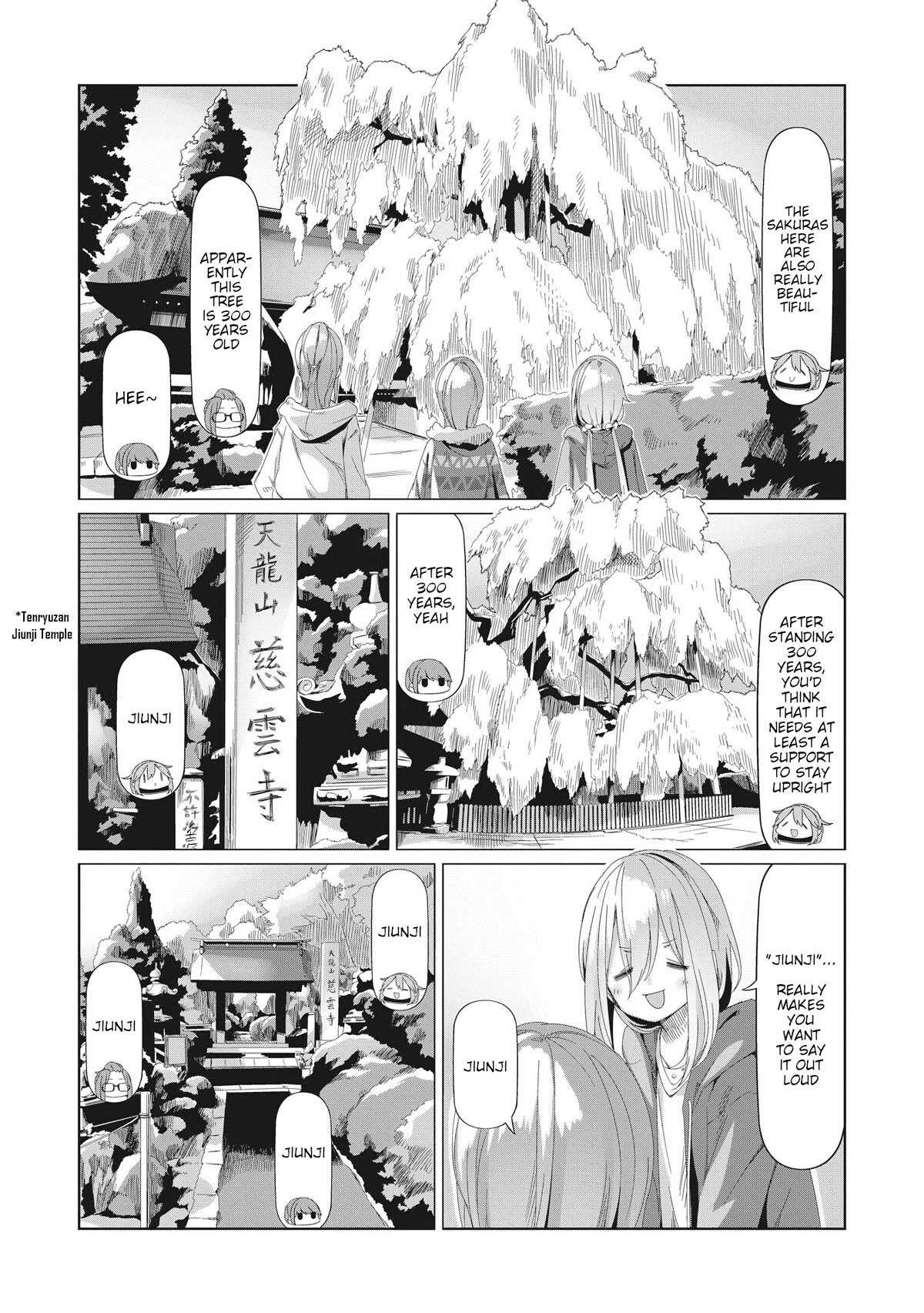 Yurucamp Chapter 76 - Page 1