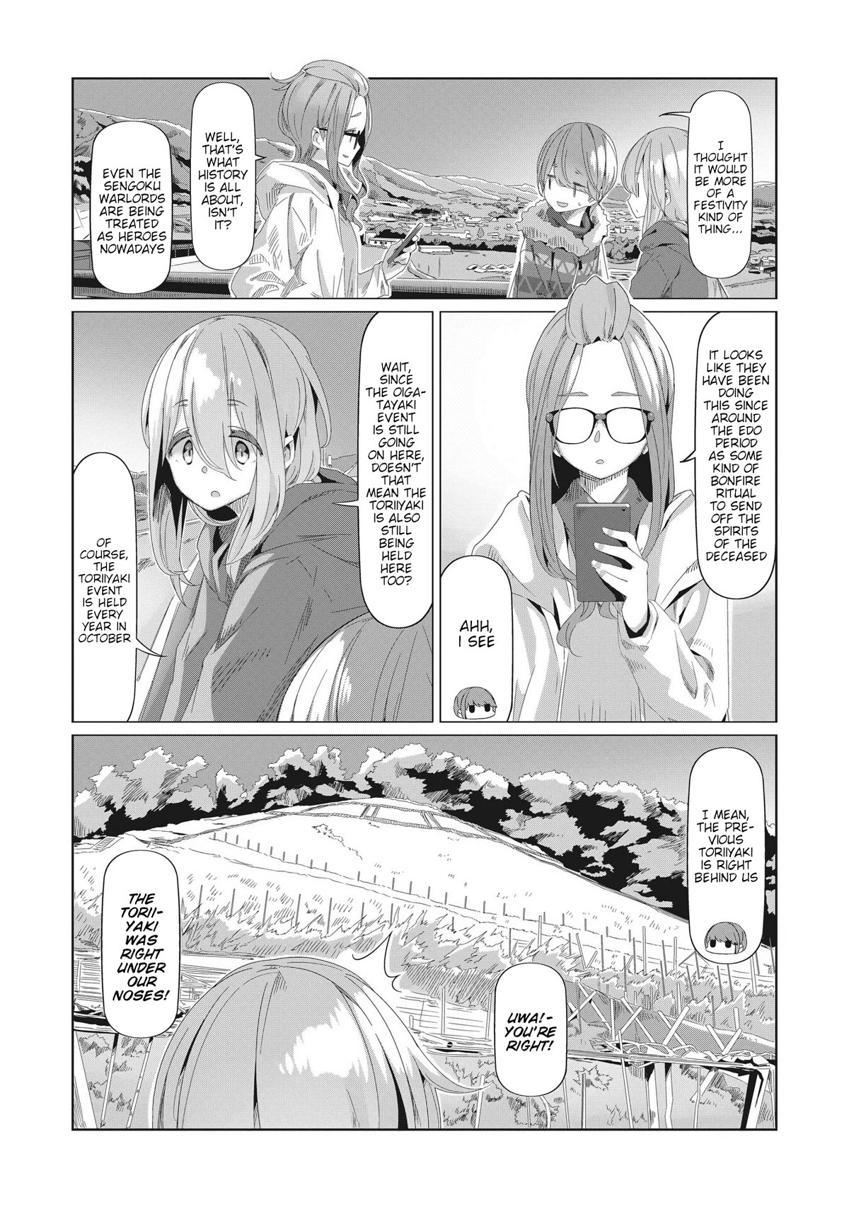 Yurucamp Chapter 76 - Page 12
